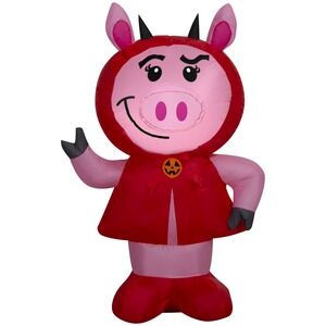 Way To‎ Celebrate Deviled Ham 3.5 Ft Halloween Airblown Inflatable Lights Up